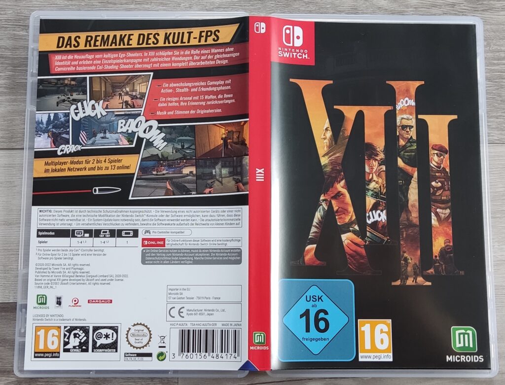 XII Remake (Switch ; Ansicht des Covers)