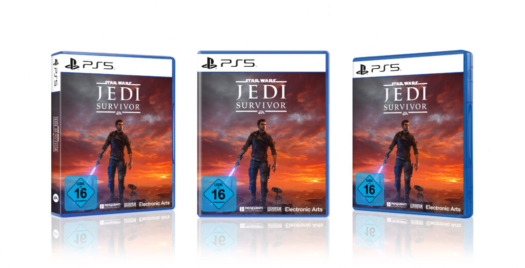 Physische Version von Star Wars Jedi: Survivor für die PS5